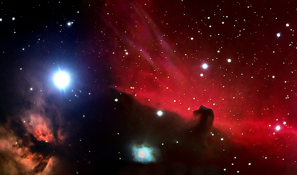 Horsehead+flam Nebula
