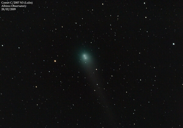 Comet C/2007 N3 (lulin)