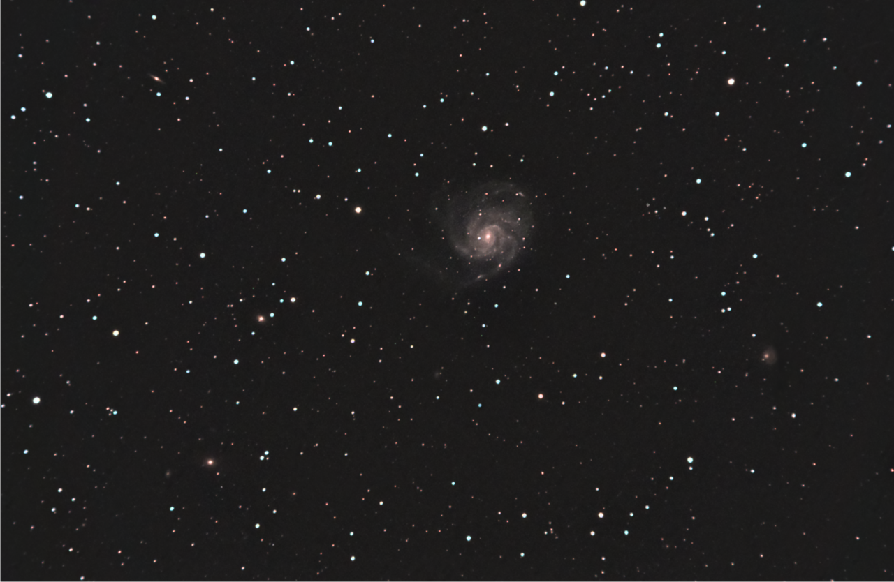 M101 Και απο εμενα (qhy8 Πρωτο φως)