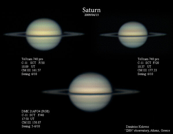 Saturn  15-04-2009
