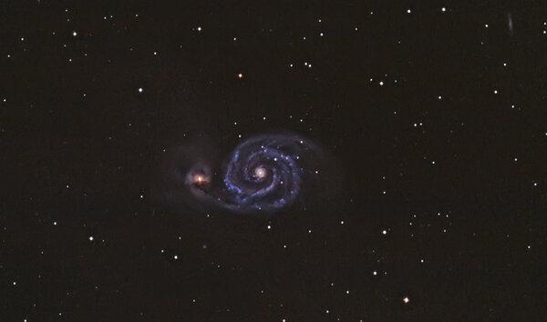 Περισσότερες πληροφορίες για το "Wirlpool Galaxy (m51)"