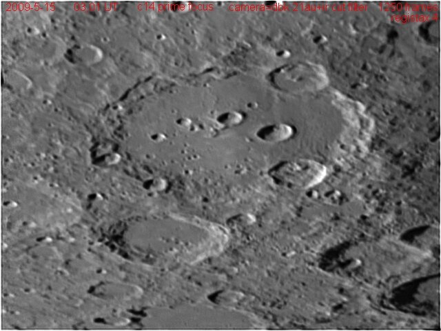 Klavius Crater 2009-5-15
