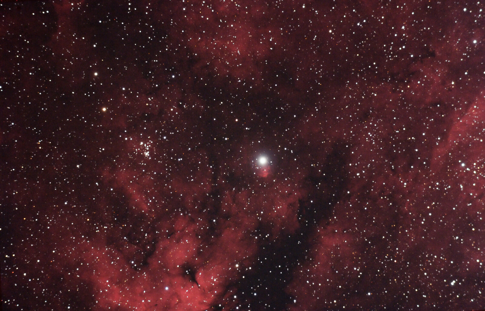 Sadr Nebula σύνθεση Ha με RGB