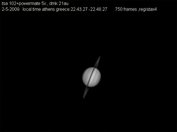 Saturn 2-5-2009