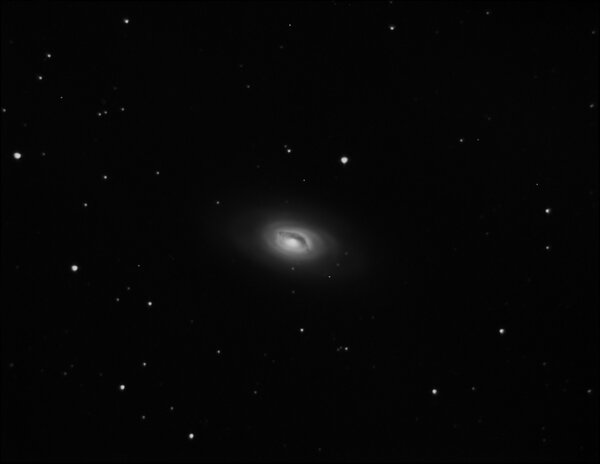 M64 - Πρώτη δοκιμή με ccd