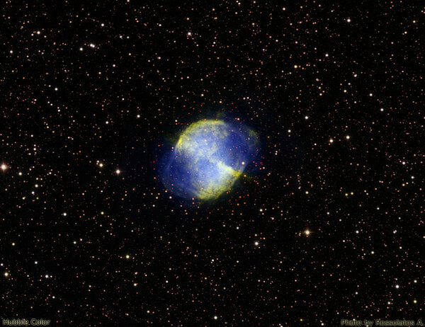 Νεφέλωμα Αλτήρας - Μ27 (Hubble Color)