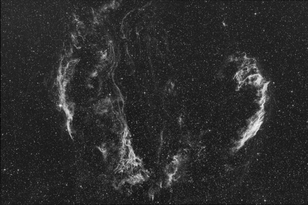 The Cygnus Veil Ngc6960 Ngc6992
