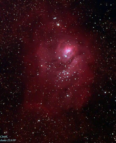 Lagoon Nebula Crop