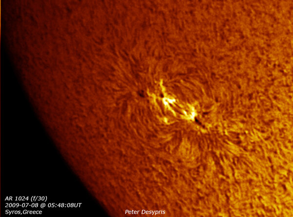 Resurgent Sunspot...AR1024
