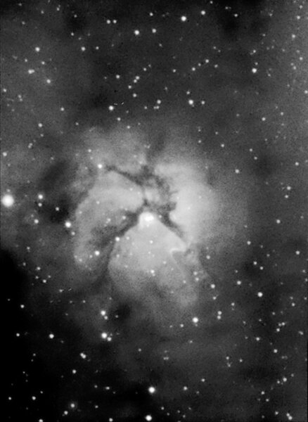 M20 Trifid Nebula Atik 16ic πρώτο τεστ