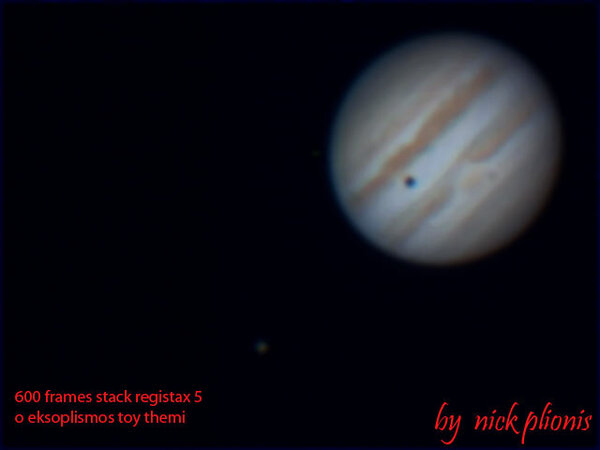 Jupiter And Ganymede Shadow Transit