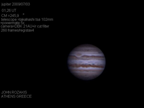 Jupiter 2009/07/03