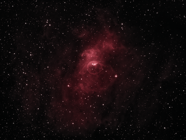 Νεφέλωμα Φυσαλίδα - NGC7635 (Ha)