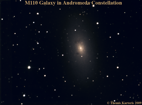 M110 Galaxy In Andromeda Constellation