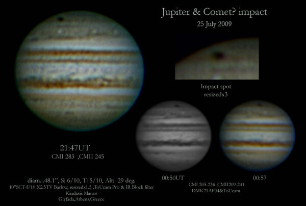 Jupiter & Comet? impact