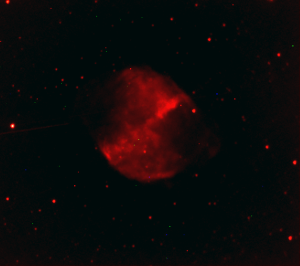 M27 Dumbel Nebula With Ha Filter