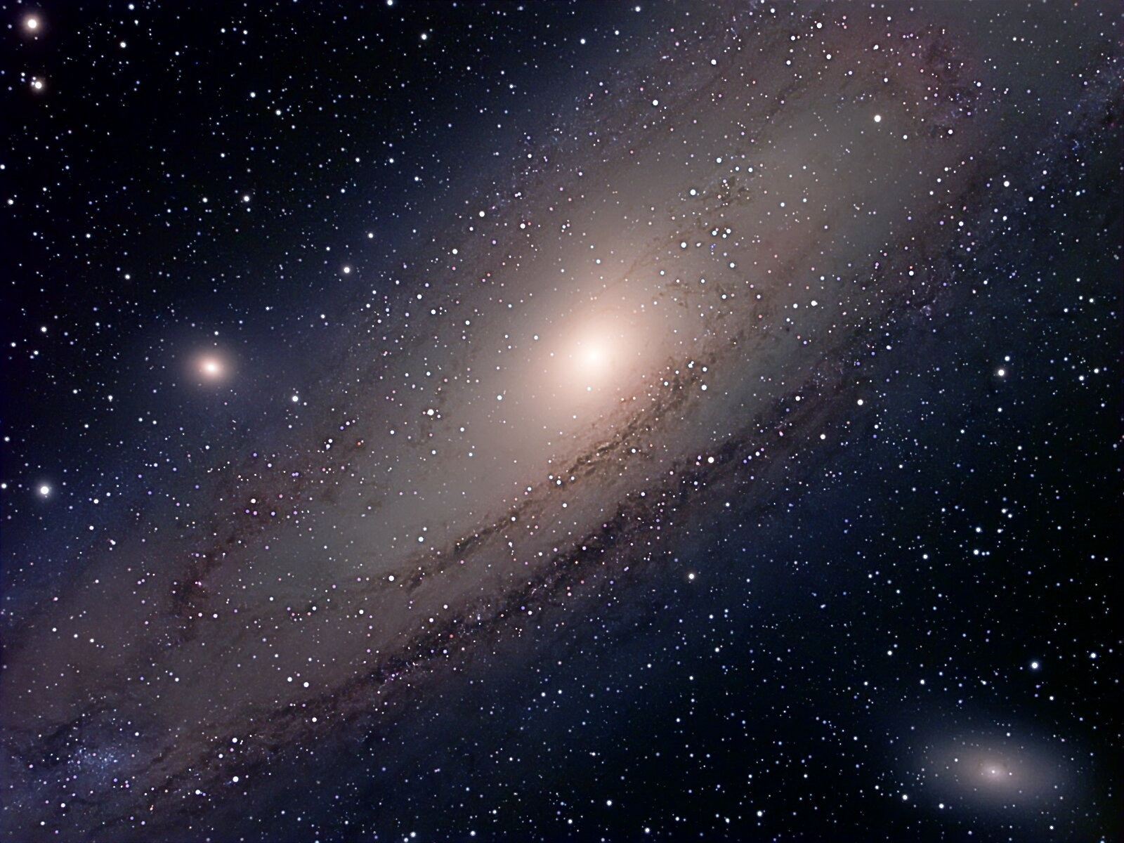 M31, M32 & M110 - Andromeda Galaxy