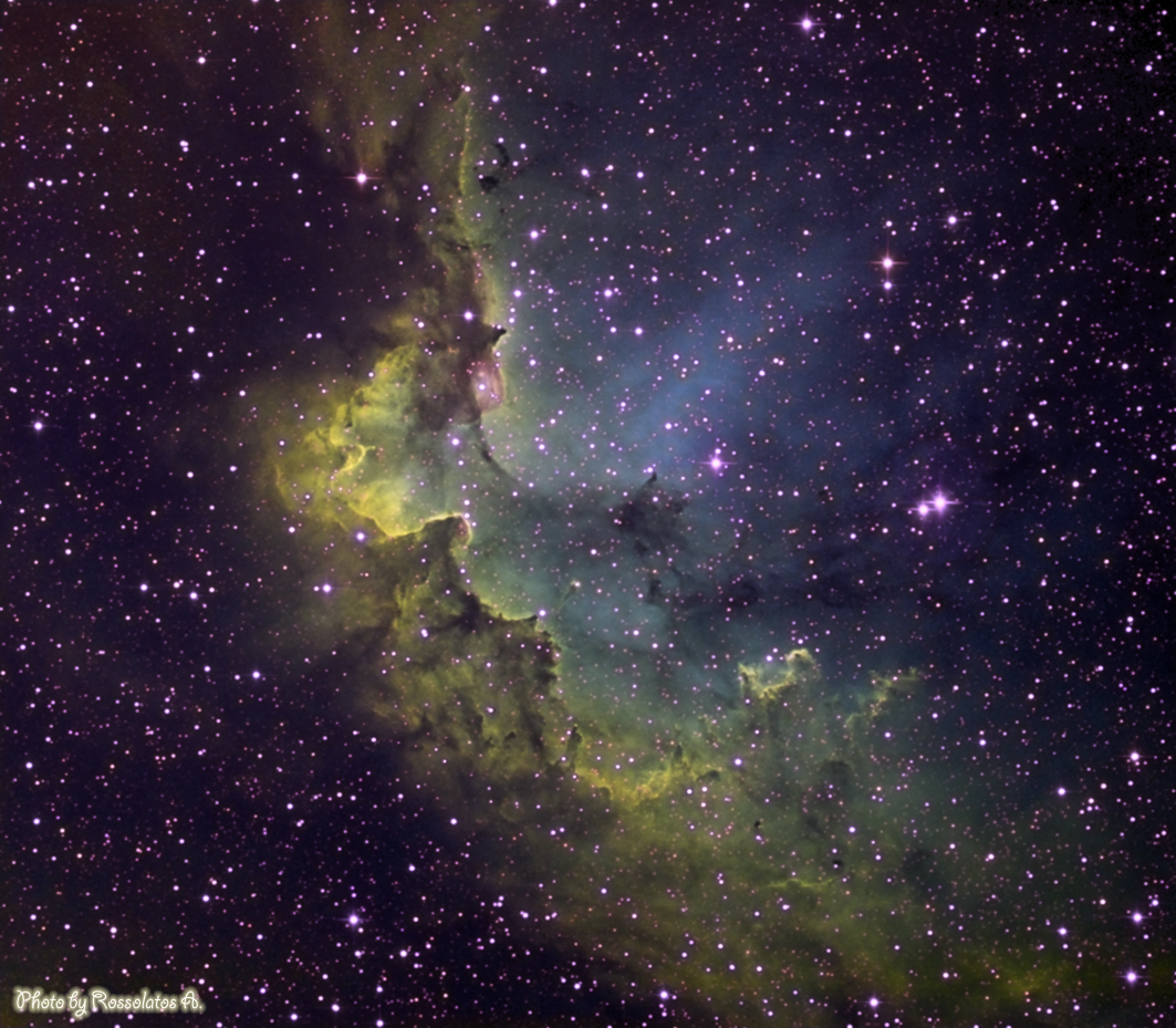 Νεφέλωμα Μάγος - NGC7380 (Ηubble Colors)