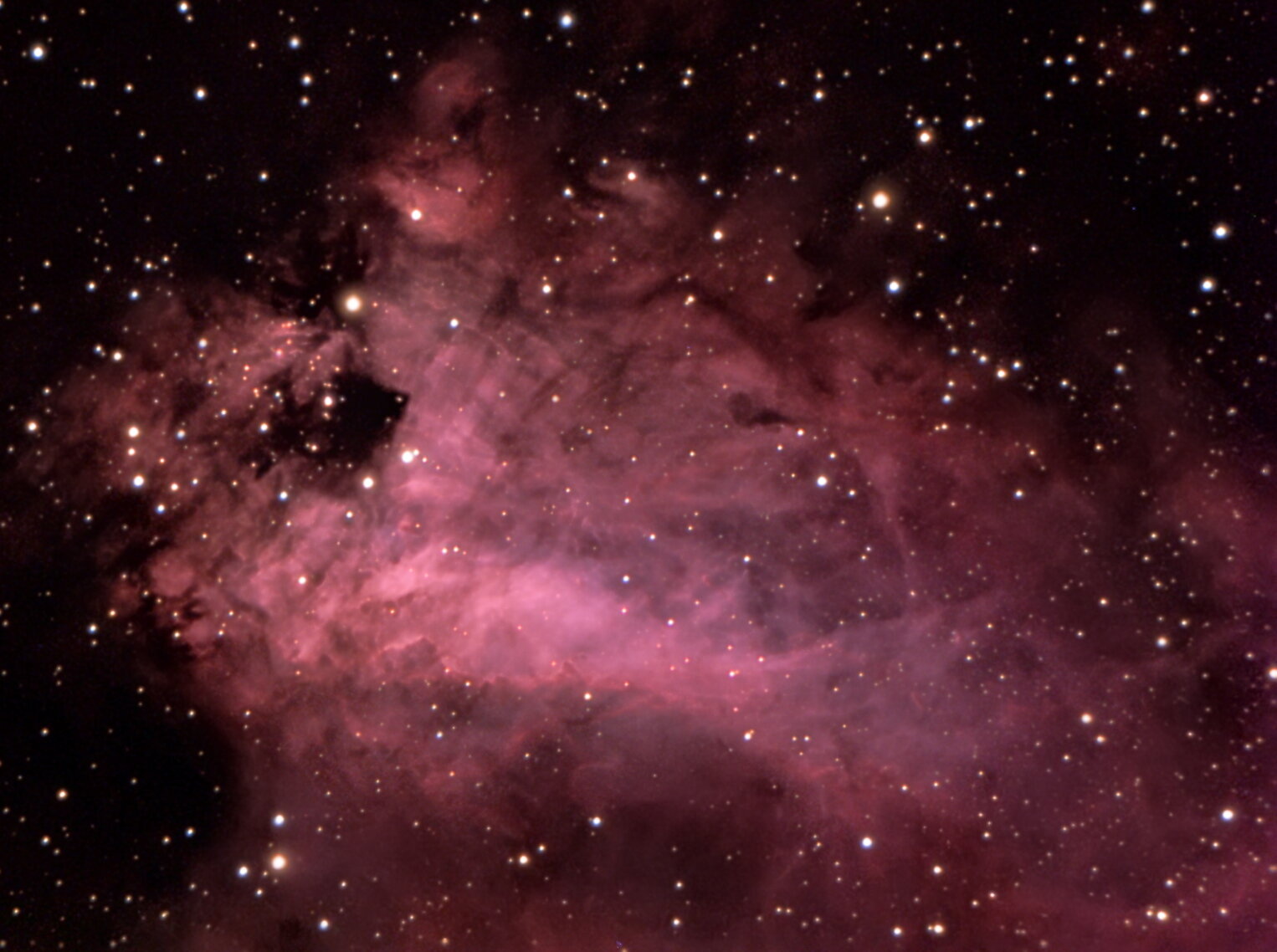 M17 - Omega Nebula μέ 2350mm