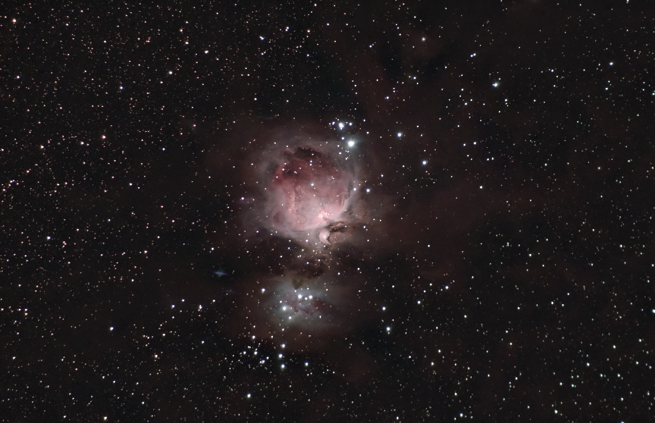 M42 - The Orion Nebula (widefield 300mm)
