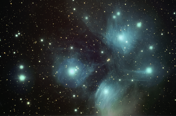 Περισσότερες πληροφορίες για το "M45: The Pleiades Star Cluster"