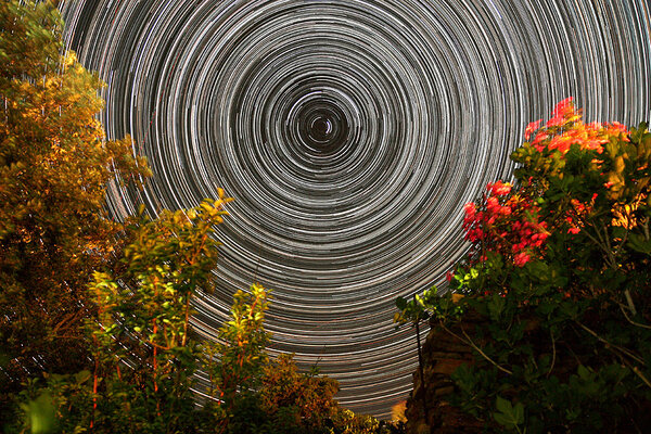 Startrails 6 ωρών...