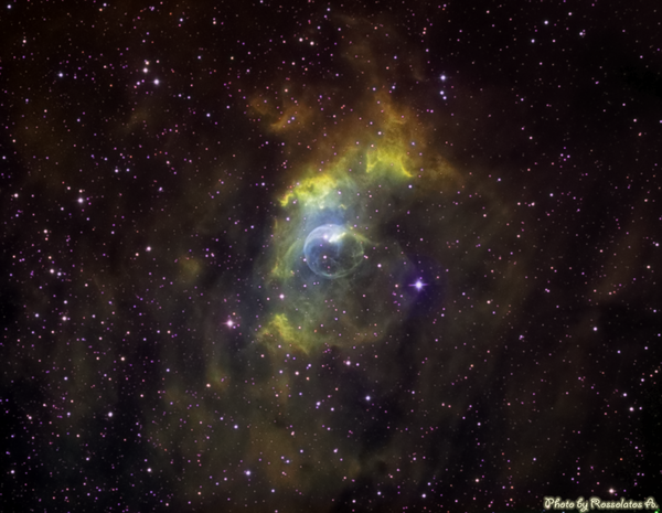 Νεφέλωμα Φυσαλίδα - NGC7635 (Hubble Colors)
