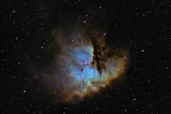 Ngc 281 In Mapped Color