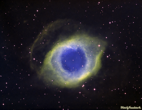 "Μάτι του Θεού" - Helix Nebula (Hubble Colors)