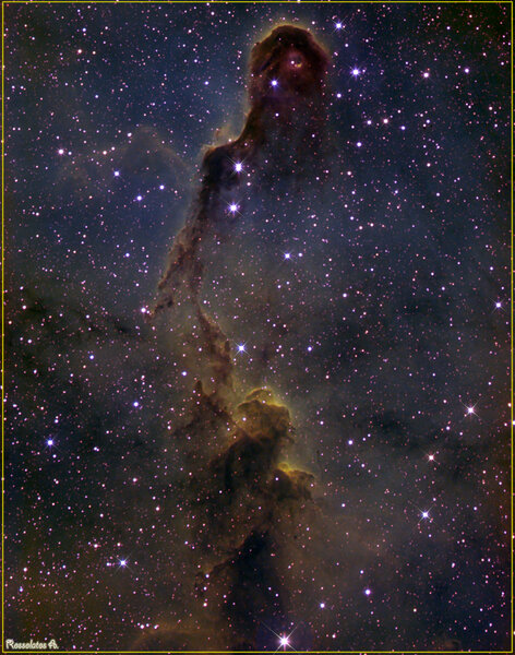 Νεφέλωμα Προβοσκίδα - IC1396 (Hubble Colors)