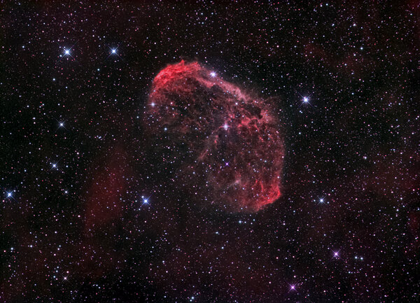 Νεφέλωμα Ημισέληνος - NGC6888 (Color)