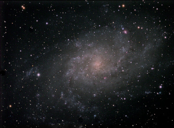 M33 (ngc 598) In Triangulum - Pinwheel Galaxy