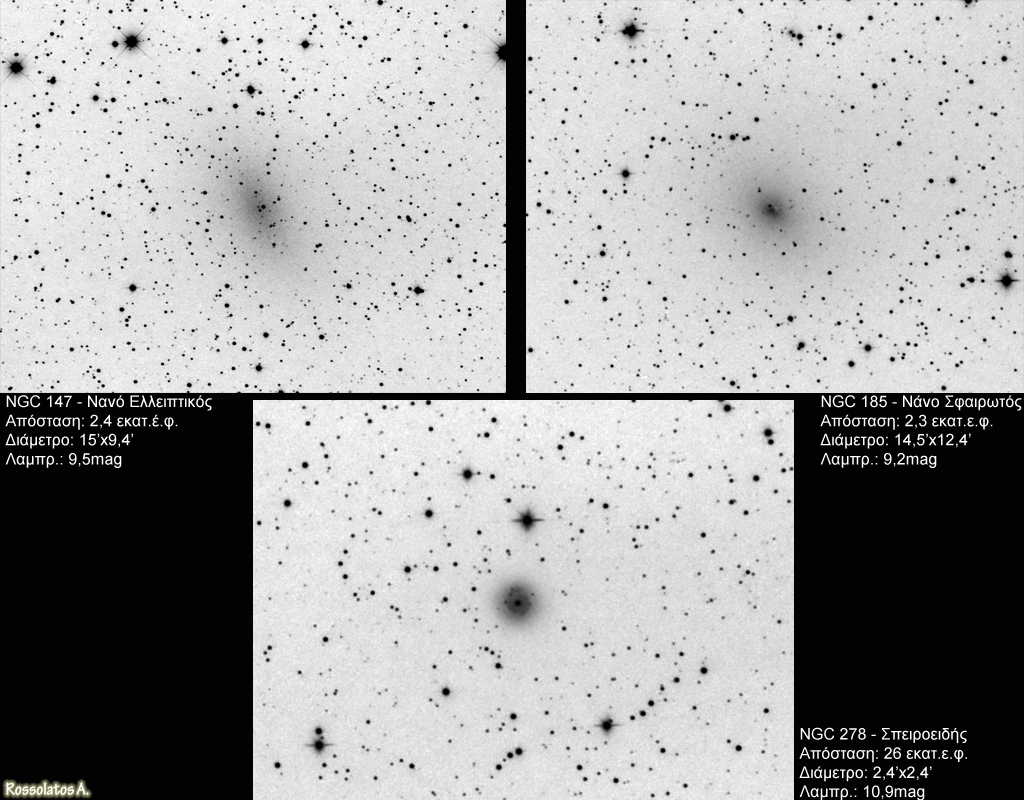 Supernova Hunting - 3 Galaxies (No SN)