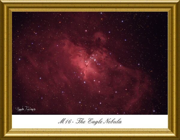 Περισσότερες πληροφορίες για το "M16 - Eagle Nebula (frame Edition)"