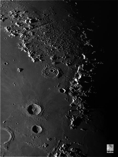 Cassini - Alps - Caucasus, 10-10-2009