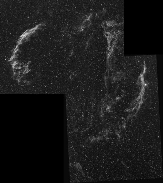 Network Nebula (ngc6992, Ngc6960, Ngc6979)