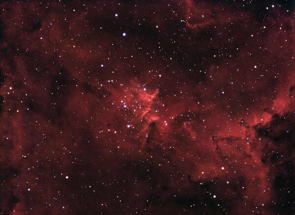 IC 1805. Central part