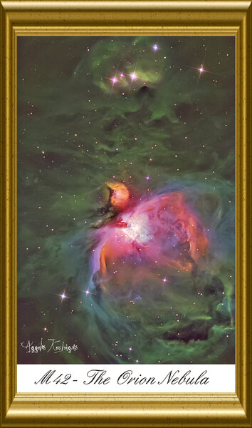 Περισσότερες πληροφορίες για το "M42 - The Orion Nebula (frame Edition)"