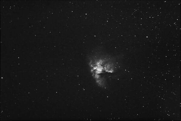 ngc281 Pacman Nebula In Ha