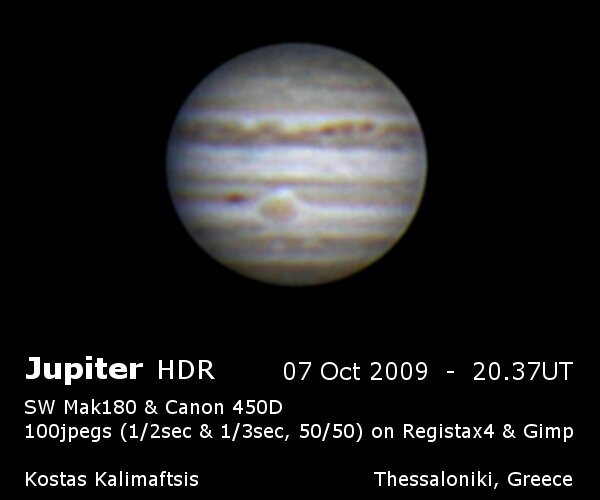High Dynamic Range Jupiter