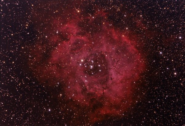 Rosetta Nebula Rgb