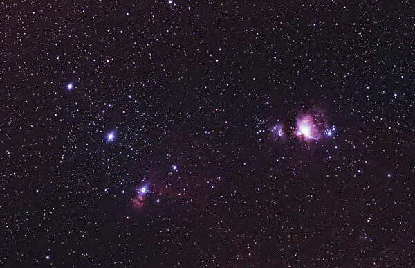 Orion's Belt Wide Field