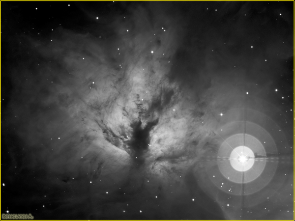 Νεφέλωμα Φλόγα - NGC2024 (Ha)