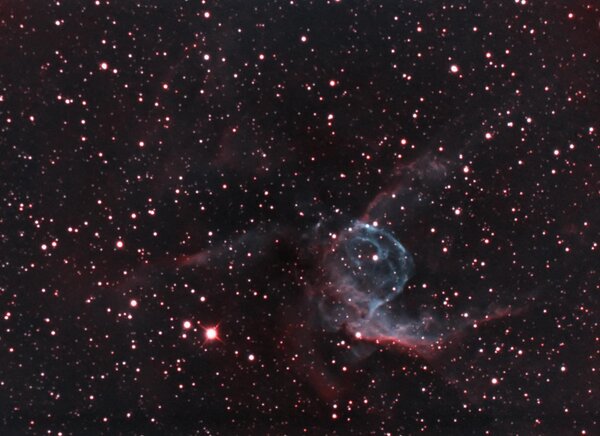 Ngc 2359 ,thor's Helmet,or Duck Nebula.