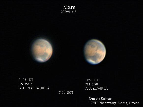 Mars  18-11-2009