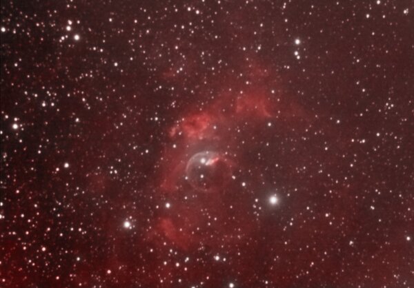 Ngc7635 - Bubble Nebula (crop) - αλλη επανεπεξεργασια