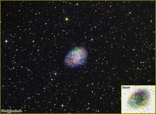 Νεφέλωμα Καρκίνος - Μ1 (Hubble Colors)