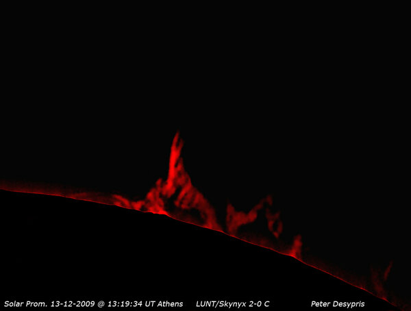 Solar Prominences 13-12-2009 (τελική)