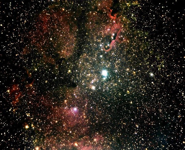 Elephant's Trunk Nebula And Ic 1396