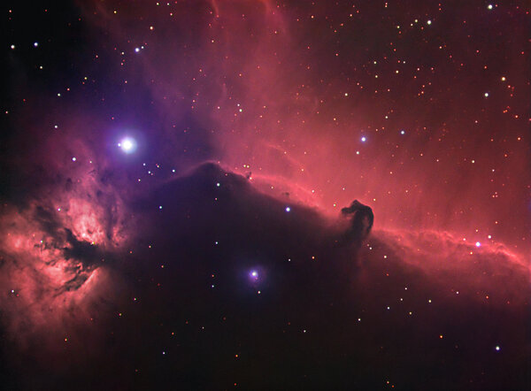Horsehead-flame Nebula